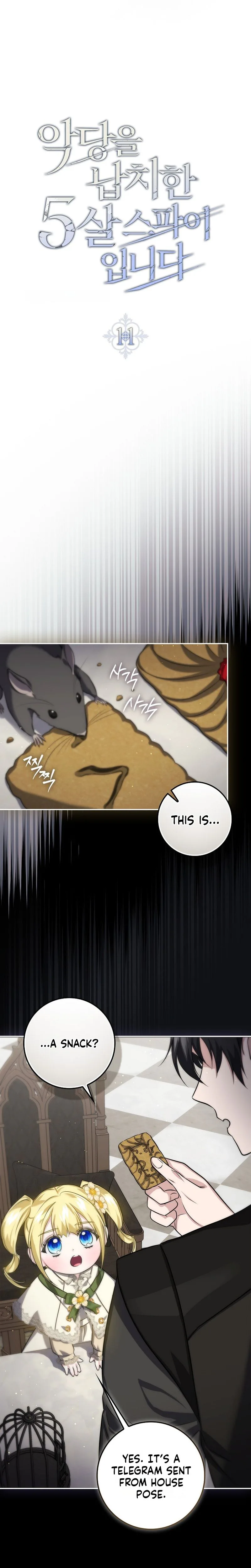 I Am the 5-Year-Old Spy Who Kidnapped the Villain Chapter 11 Page 8