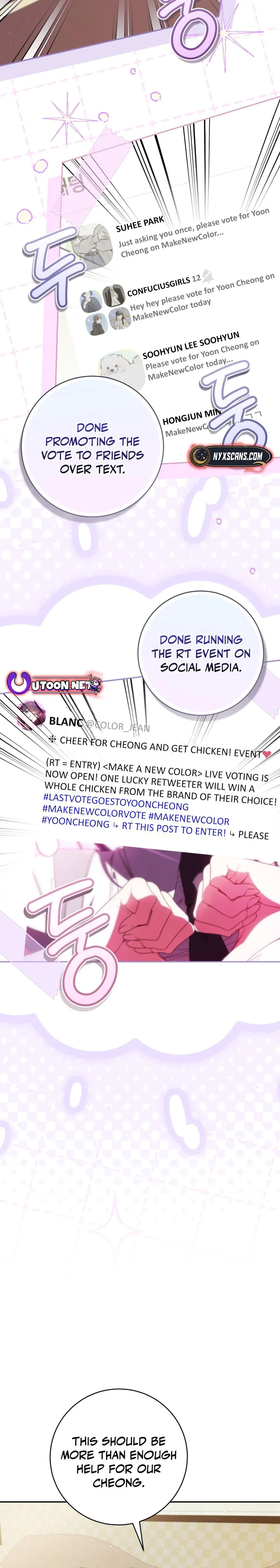 I Became the Leader of a Doomed Girl Group Chapter 44 Page 18