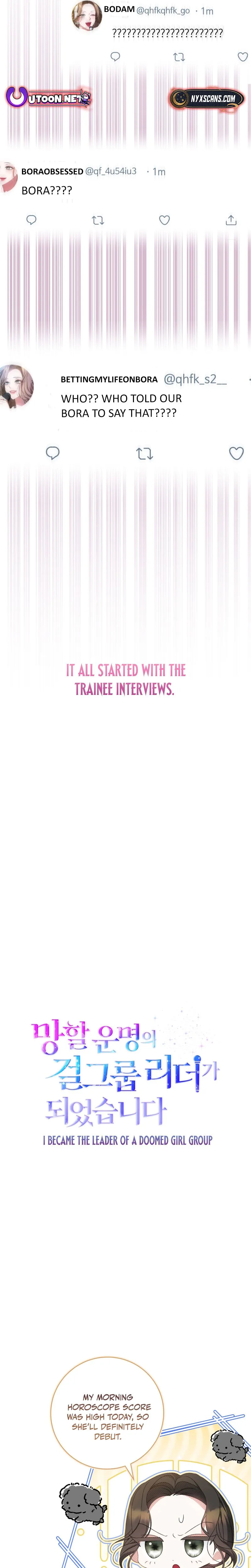 I Became the Leader of a Doomed Girl Group Chapter 44 Page 28