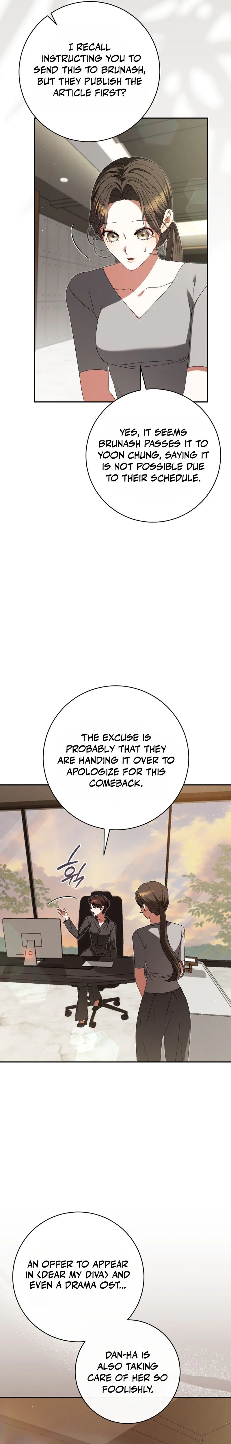 I Became the Leader of a Doomed Girl Group Chapter 59 Page 28