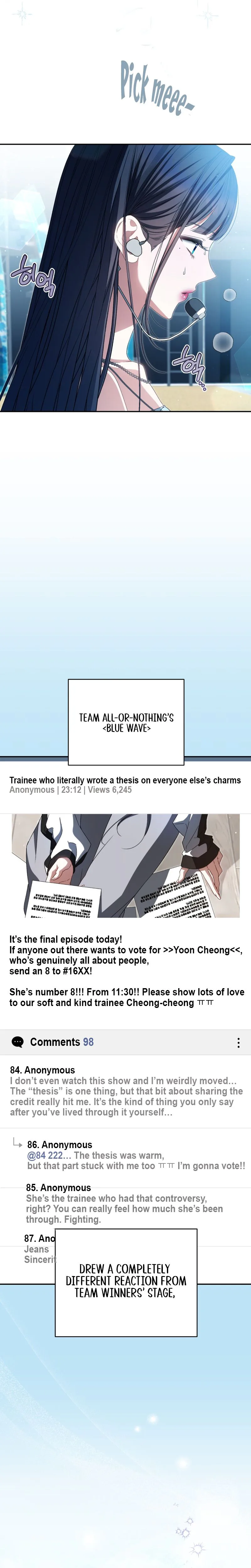 I Became the Leader of a Doomed Girl Group Chapter 47 Page 30