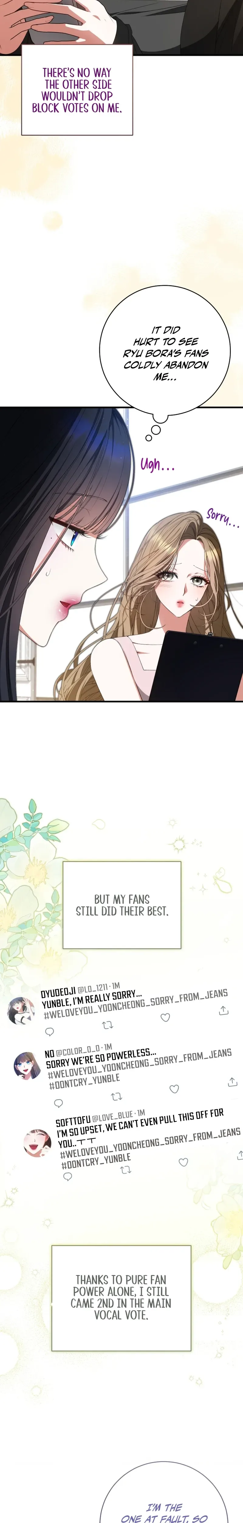 I Became the Leader of a Doomed Girl Group Chapter 43 Page 8