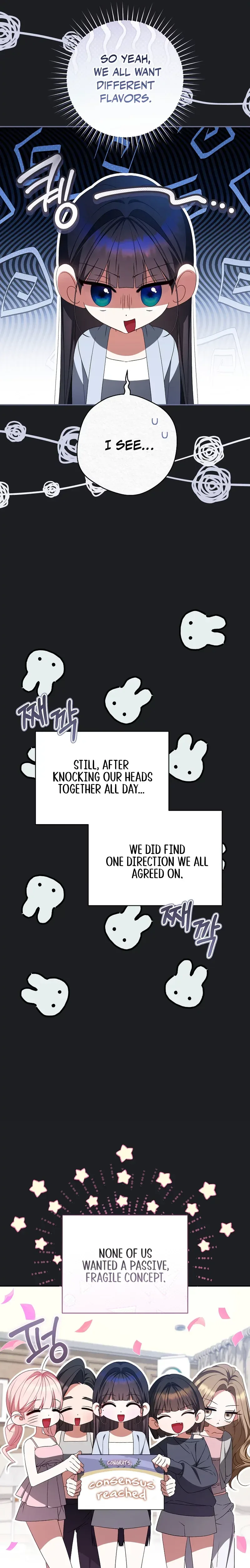 I Became the Leader of a Doomed Girl Group Chapter 54 Page 14