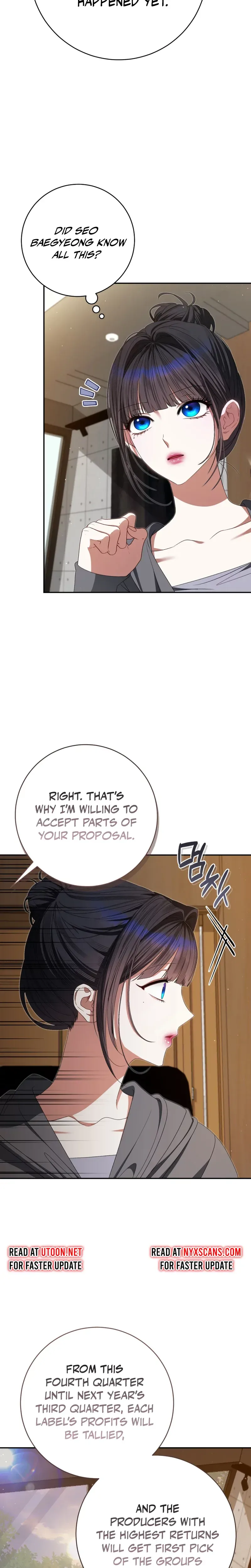 I Became the Leader of a Doomed Girl Group Chapter 54 Page 24