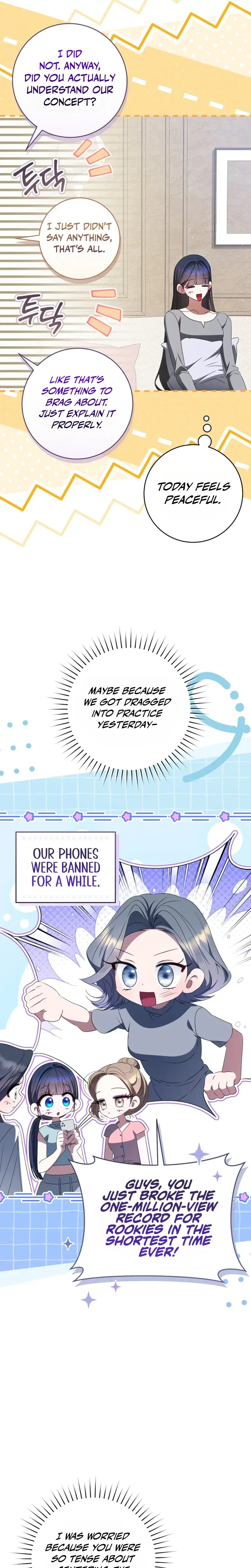 I Became the Leader of a Doomed Girl Group Chapter 55 Page 25