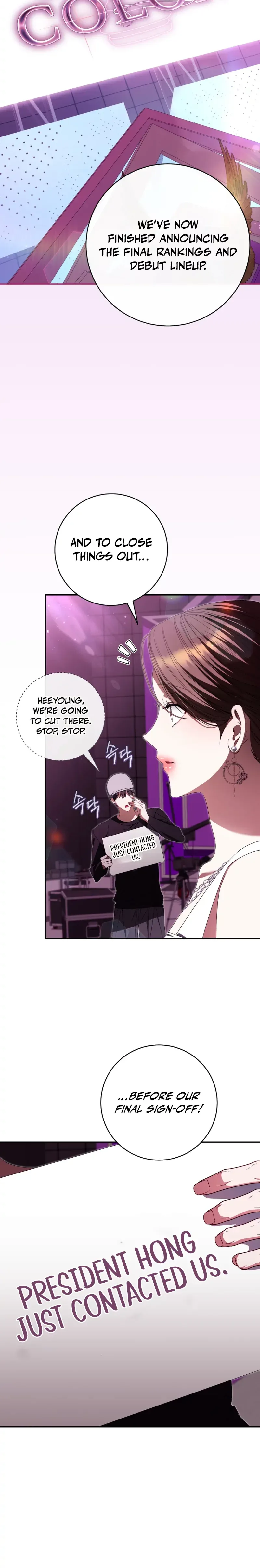 I Became the Leader of a Doomed Girl Group Chapter 50 Page 27
