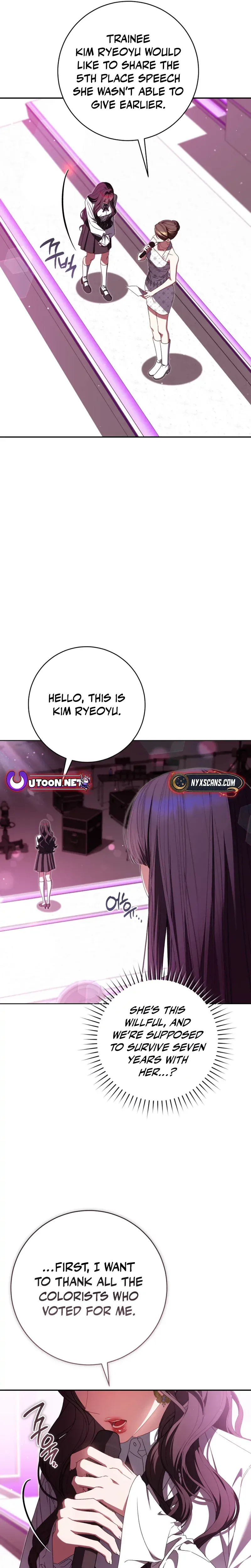 I Became the Leader of a Doomed Girl Group Chapter 50 Page 28