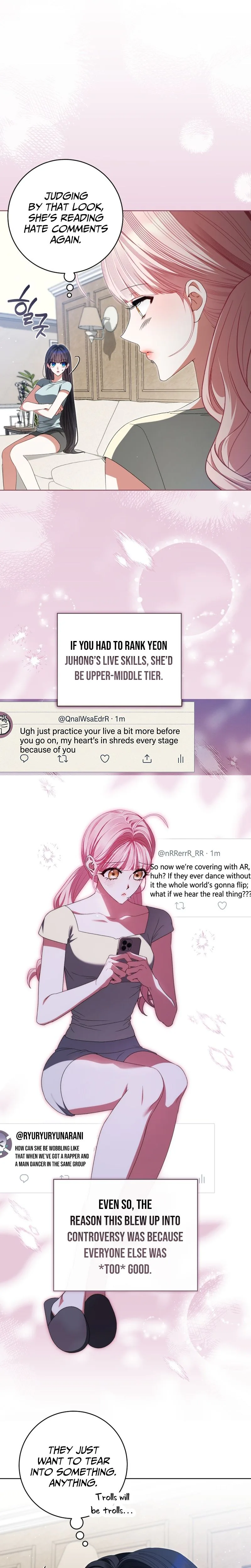 I Became the Leader of a Doomed Girl Group Chapter 57 Page 28