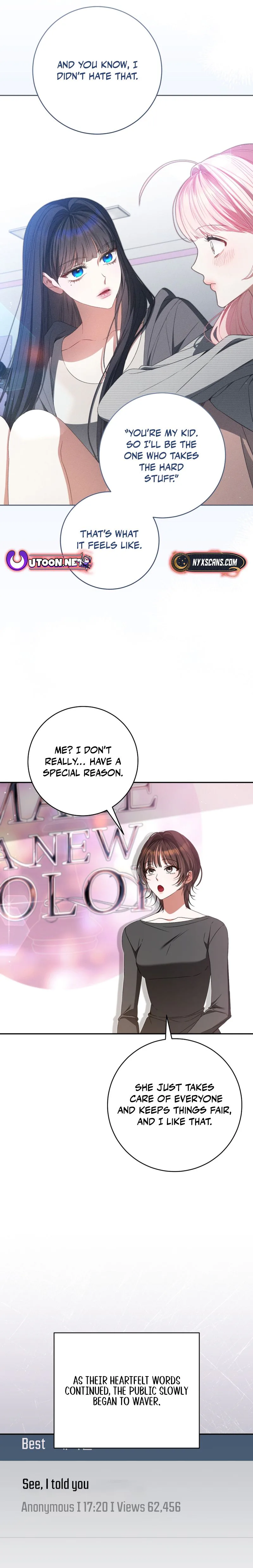 I Became the Leader of a Doomed Girl Group Chapter 45 Page 9