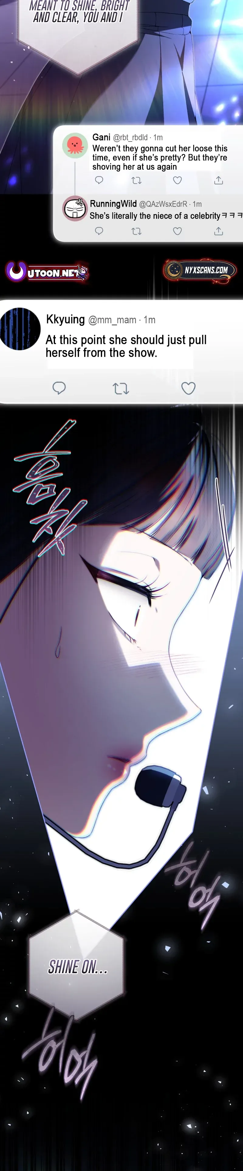 I Became the Leader of a Doomed Girl Group Chapter 49 Page 9