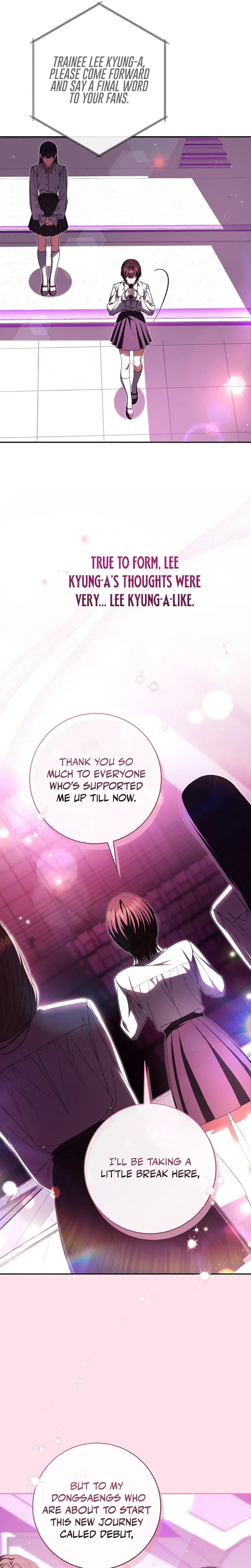 I Became the Leader of a Doomed Girl Group Chapter 49 Page 28
