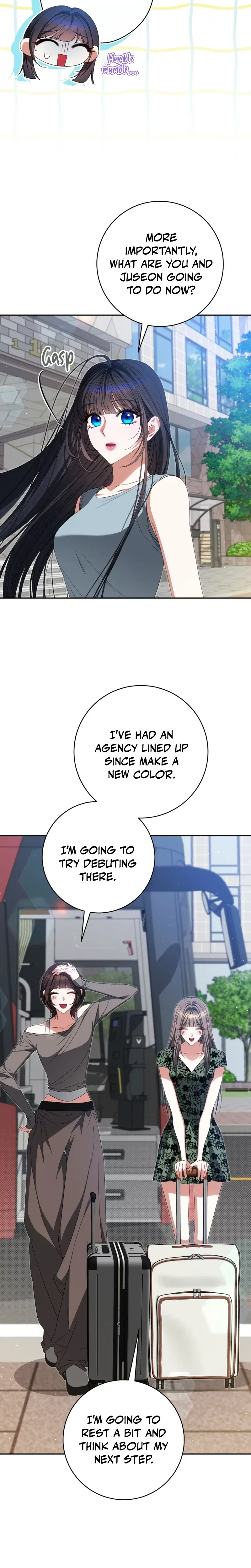 I Became the Leader of a Doomed Girl Group Chapter 51 Page 14