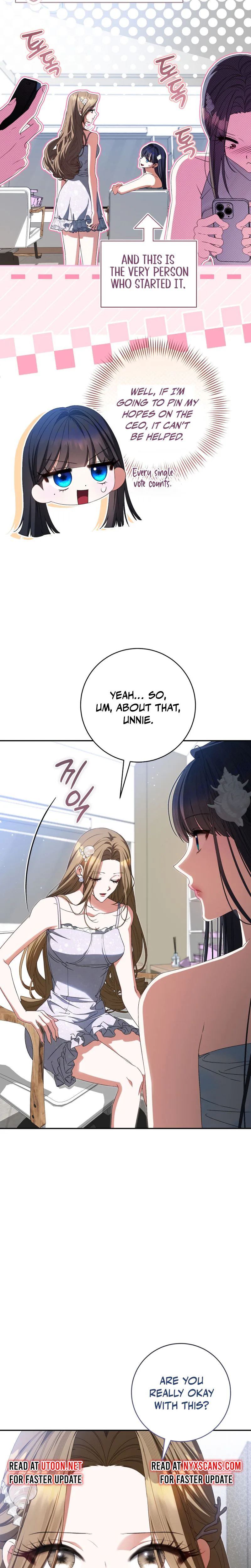 I Became the Leader of a Doomed Girl Group Chapter 48 Page 8