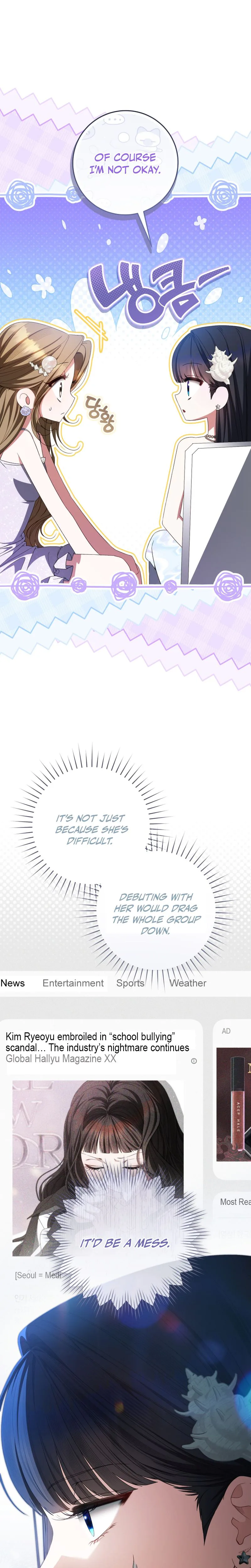 I Became the Leader of a Doomed Girl Group Chapter 48 Page 10