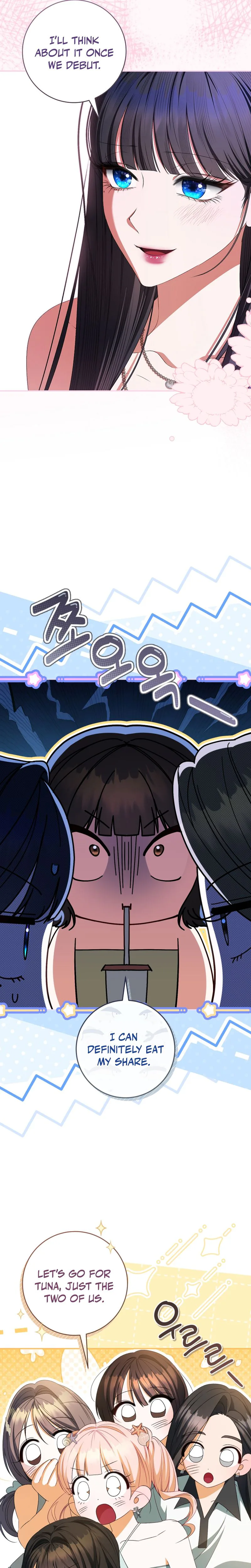 I Became the Leader of a Doomed Girl Group Chapter 48 Page 25