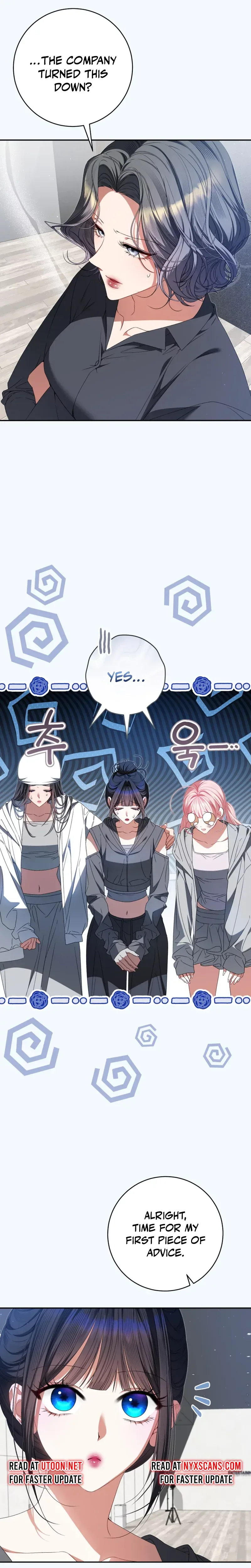 I Became the Leader of a Doomed Girl Group Chapter 53 Page 23