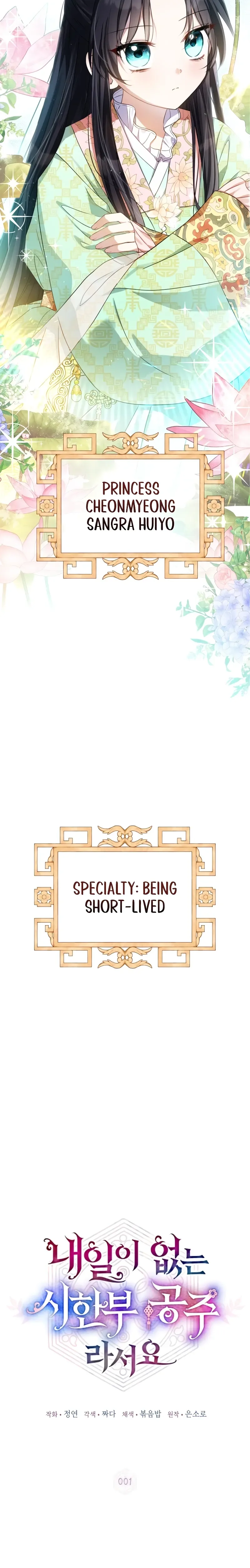 I Became the Terminally Ill Princess With No Tomorrow Chapter 1 Page 9