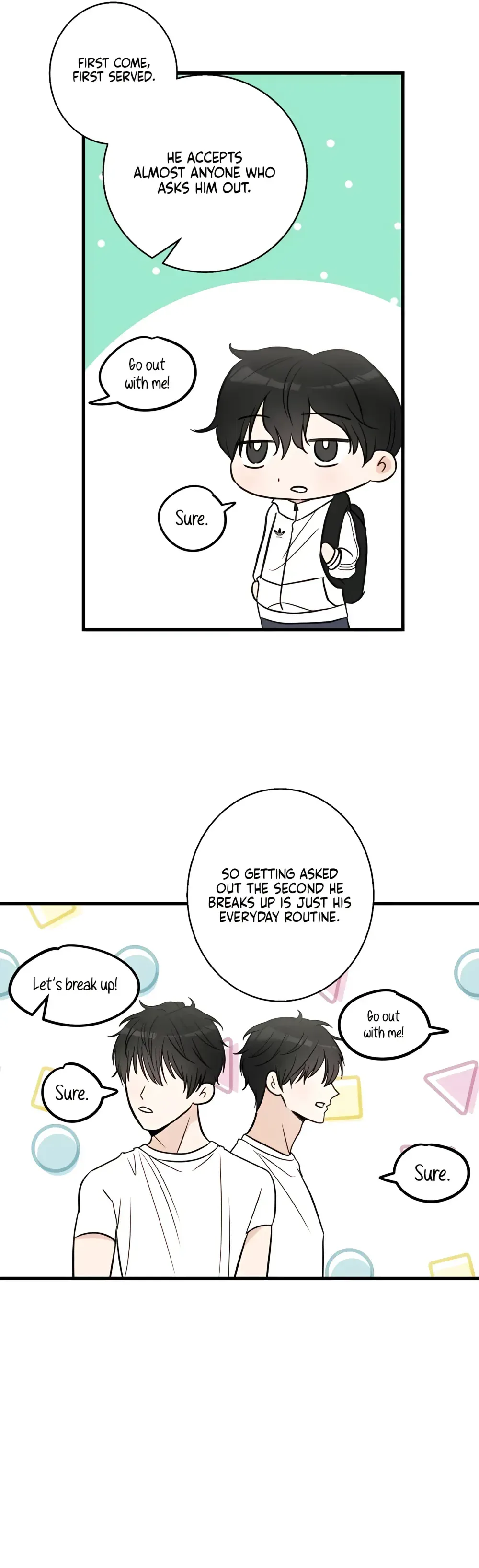 I don't want to break up Chapter 1 Page 20
