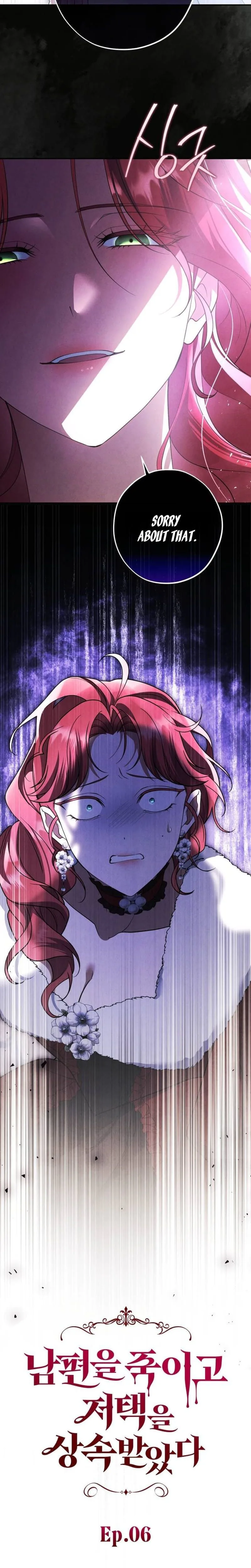 I Killed My Husband and Inherited the Mansion Chapter 6 Page 5