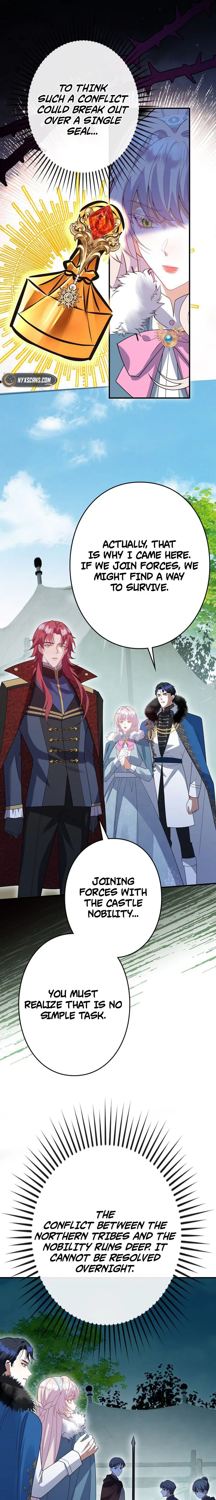 I’m an Exiled Single Mother, but the Crown Prince Became Obsessed With Me Chapter 55 Page 9