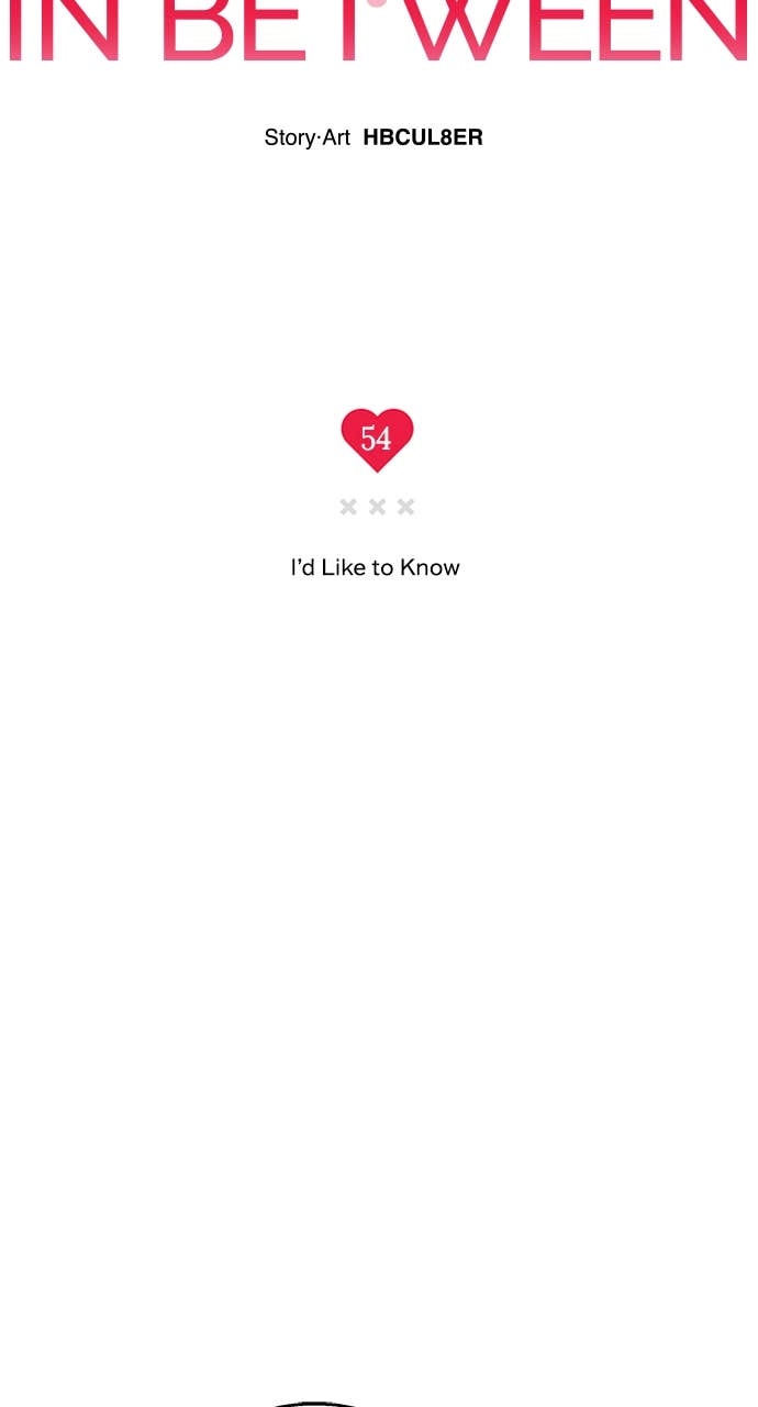 In Between Chapter 54 - I'd Like to Know Page 7