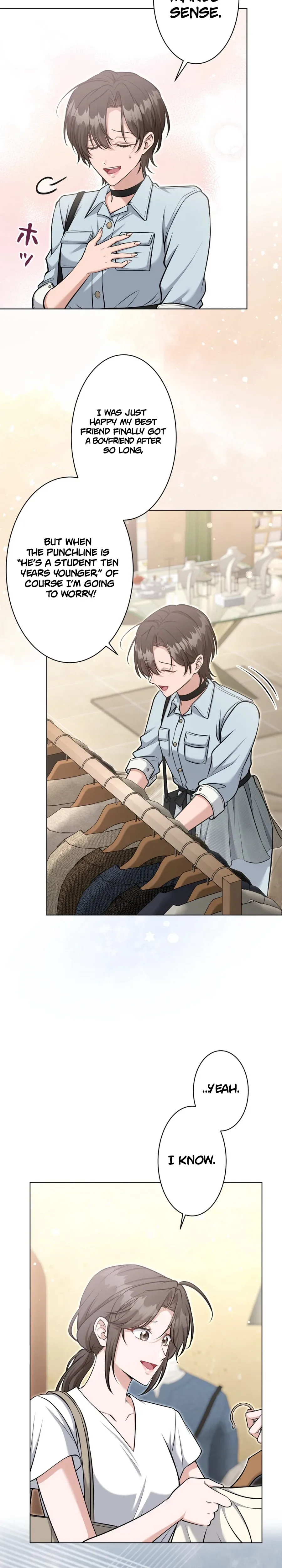 My boyfriend is 10 years younger and is a high-spec elite Chapter 6 - Chapter 6 Page 18