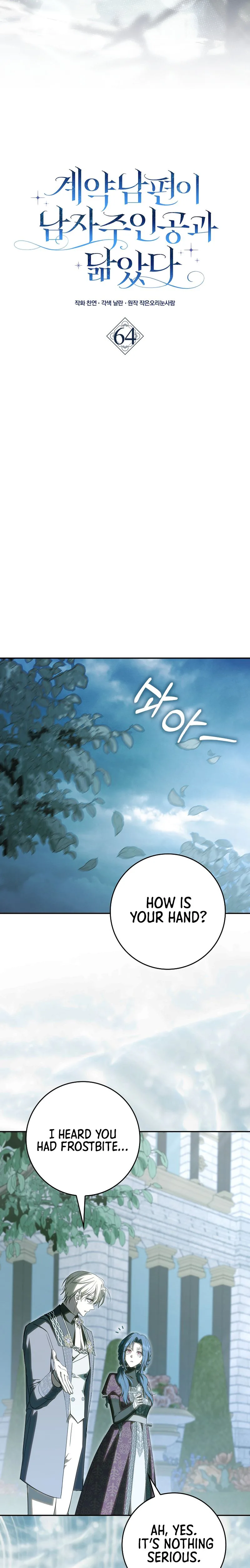 My Contract Husband Resembles the Male Protagonist Chapter 64 Page 11