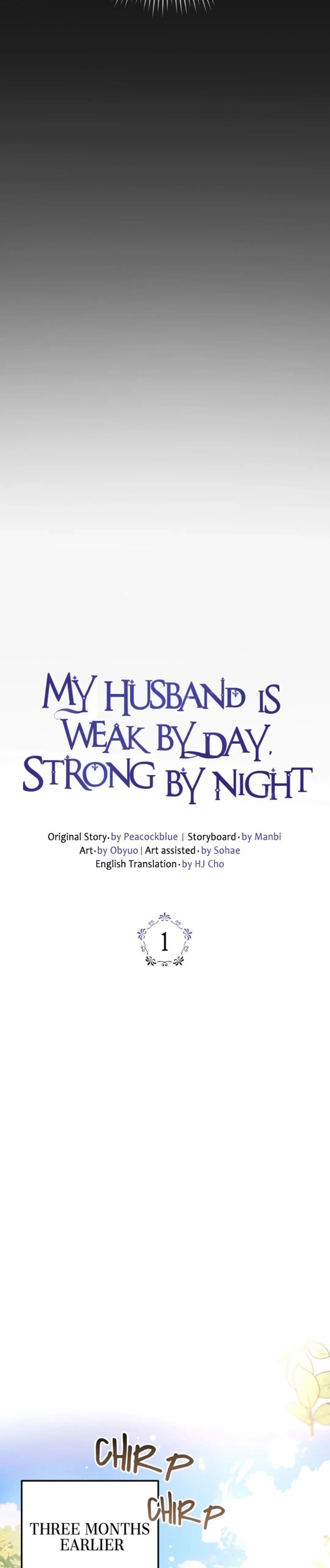 My Husband Is Weak by Day, Strong by Night Chapter 1 Page 12