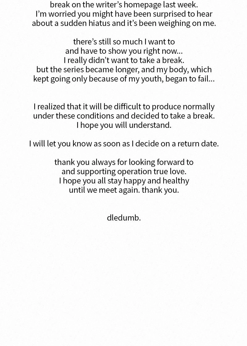 Operation: True Love Chapter 108 Page 109