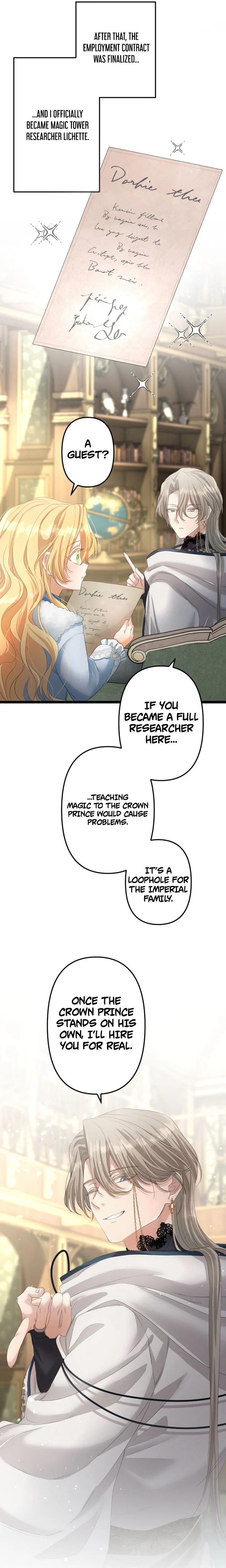 The Calamity Prince Wants the Fake Princess Chapter 13 Page 10