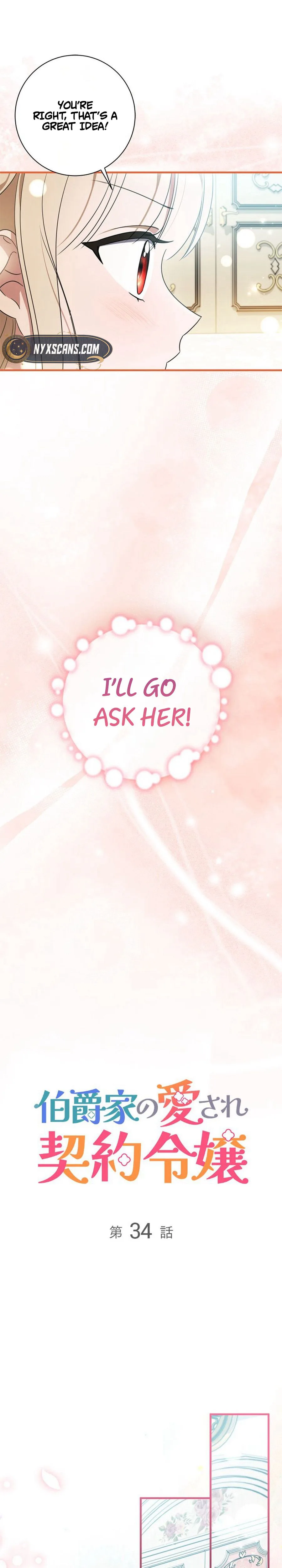 The Count's Adored Contract Daughter Chapter 34 Page 18