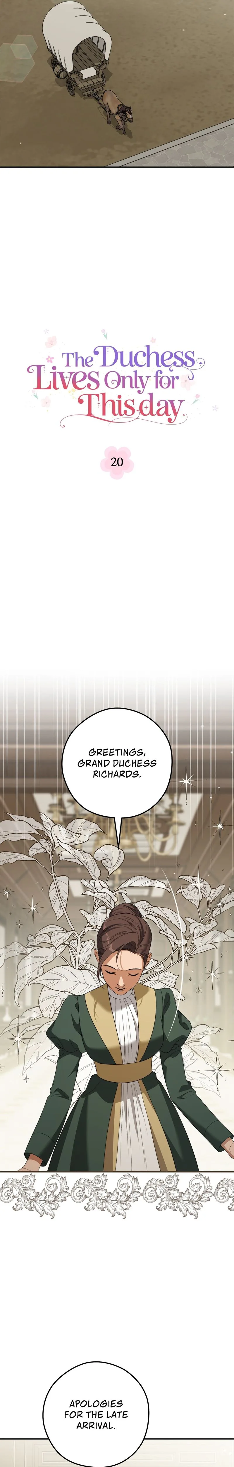 The Duchess Lives Only for This Day Chapter 20 Page 15