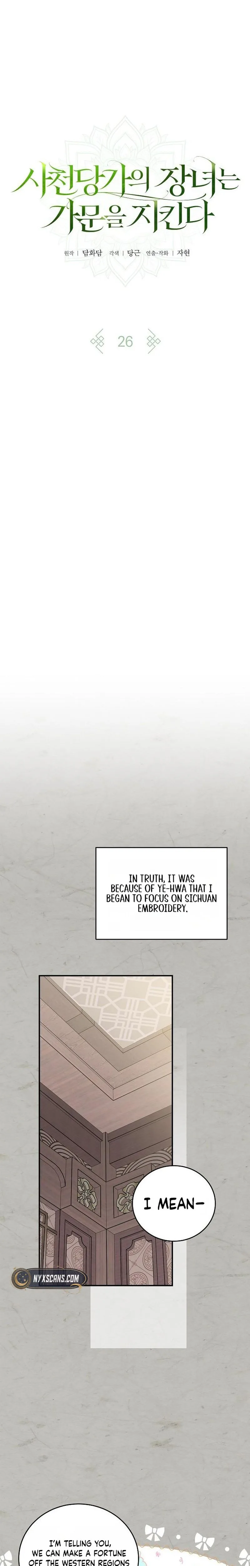 The Eldest Daughter of the Tang Clan of Sacheon Protects the Family Chapter 26 Page 10