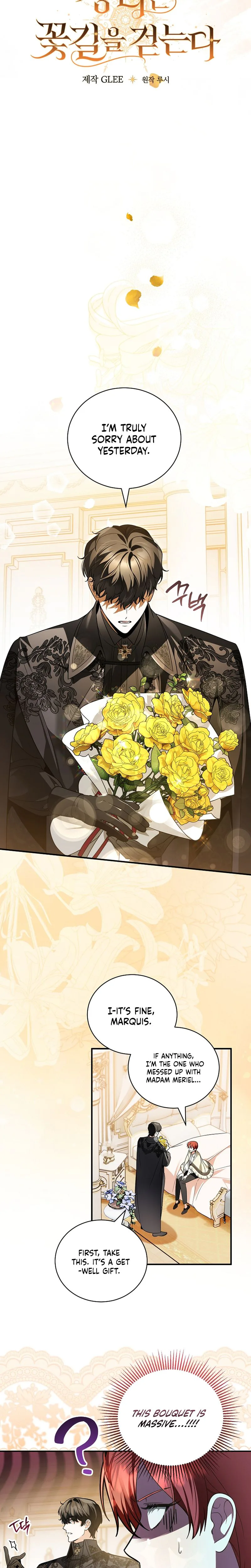 The Eldest Daughter Walks Down The Flower Path Chapter 15 Page 8