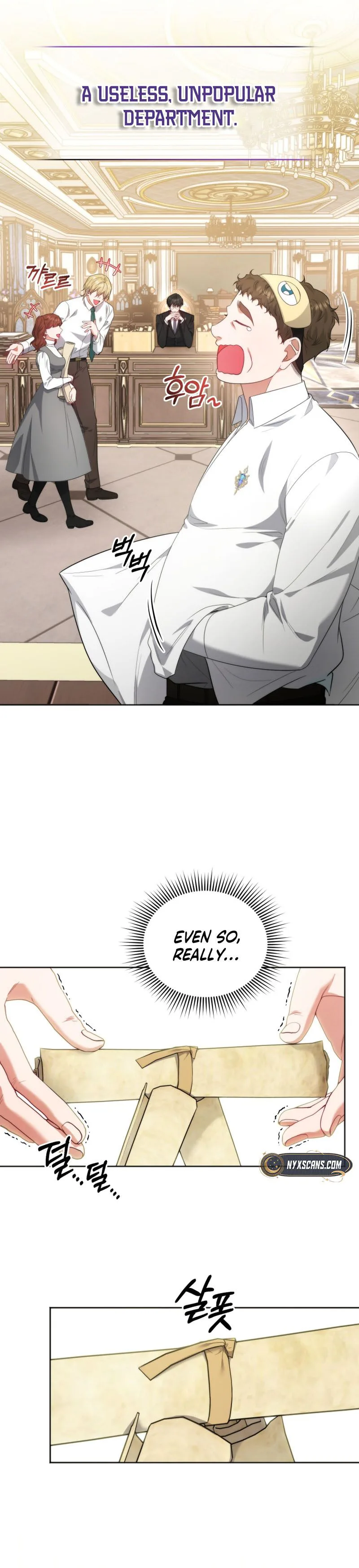 The Low-Ranking Civil Servant Wants to Achieve Success Chapter 1 Page 11