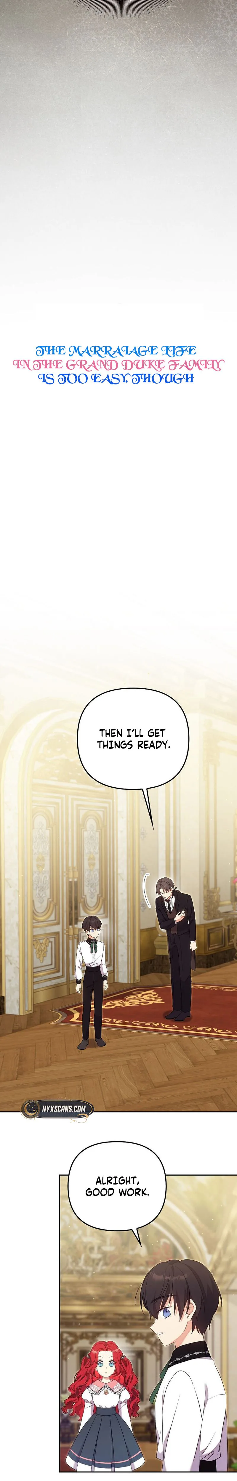 The Marriage Life in the Grand Duke Family Is Too Easy, Though Chapter 37 Page 14