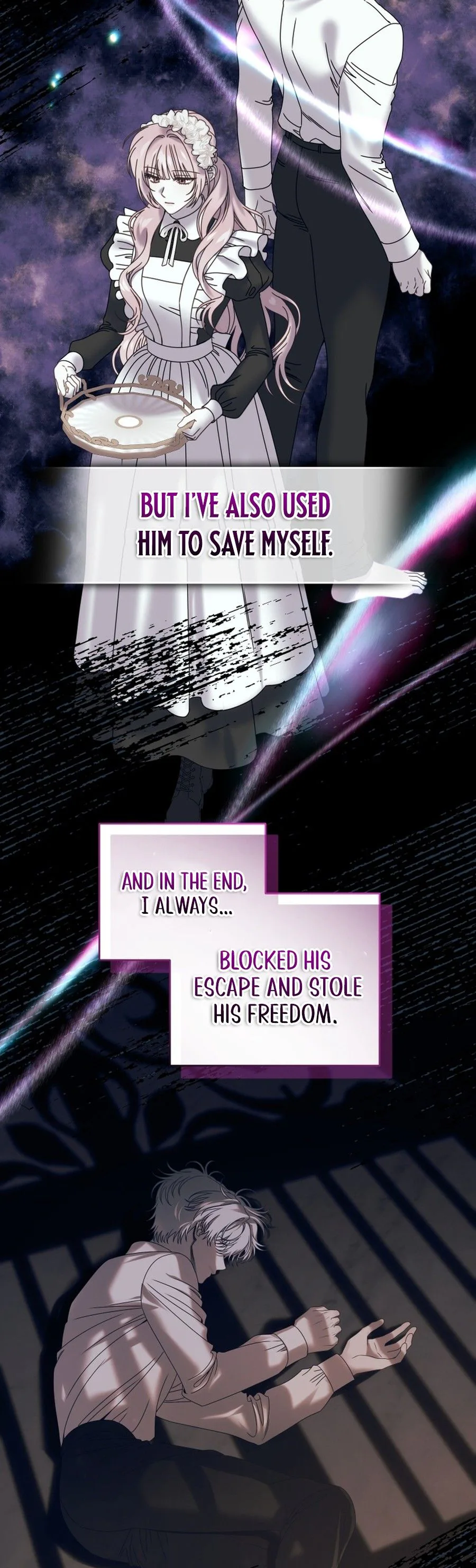 The obsessive, unhinged male lead is trying to imprison me. Chapter 38 Page 6