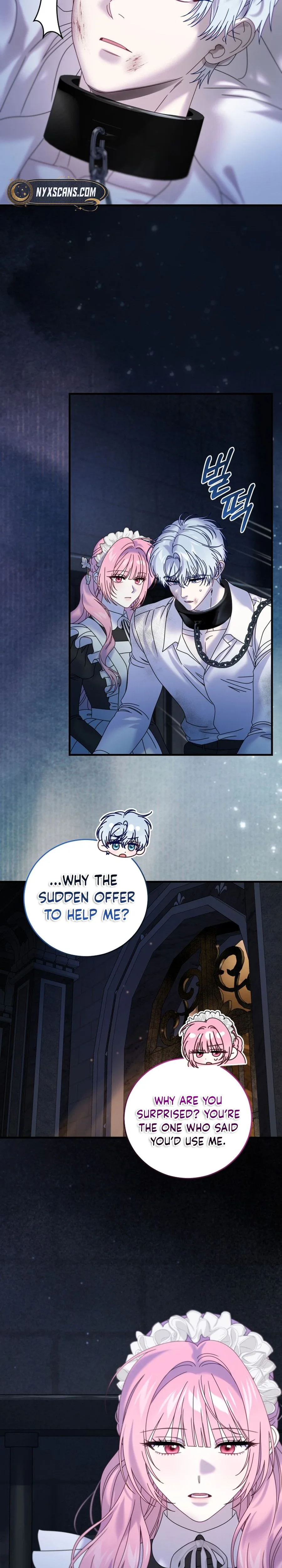 The obsessive, unhinged male lead is trying to imprison me. Chapter 38 Page 8
