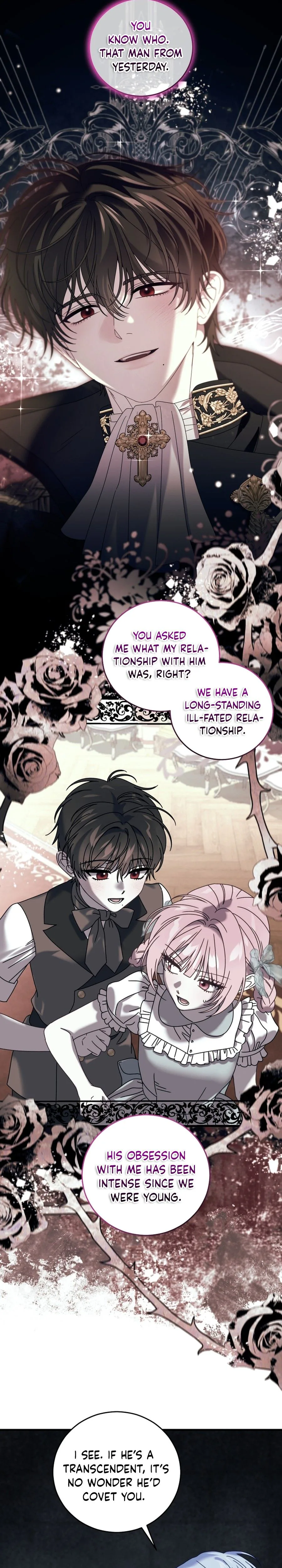 The obsessive, unhinged male lead is trying to imprison me. Chapter 38 Page 10