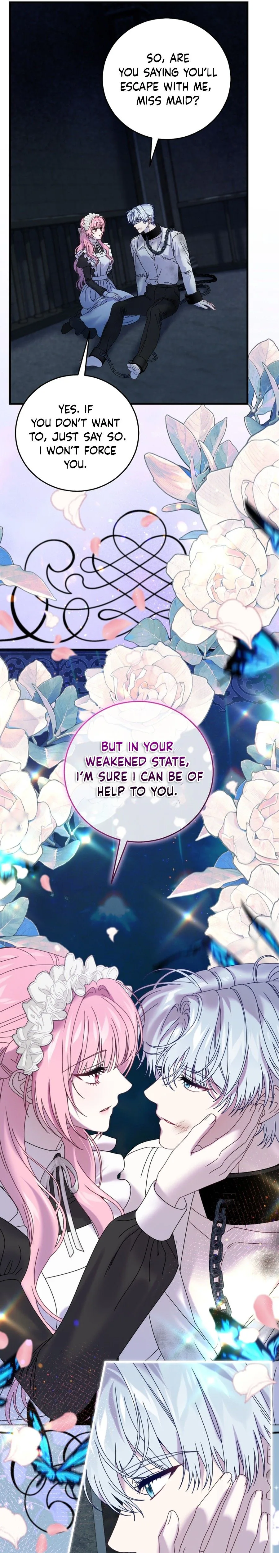 The obsessive, unhinged male lead is trying to imprison me. Chapter 38 Page 13