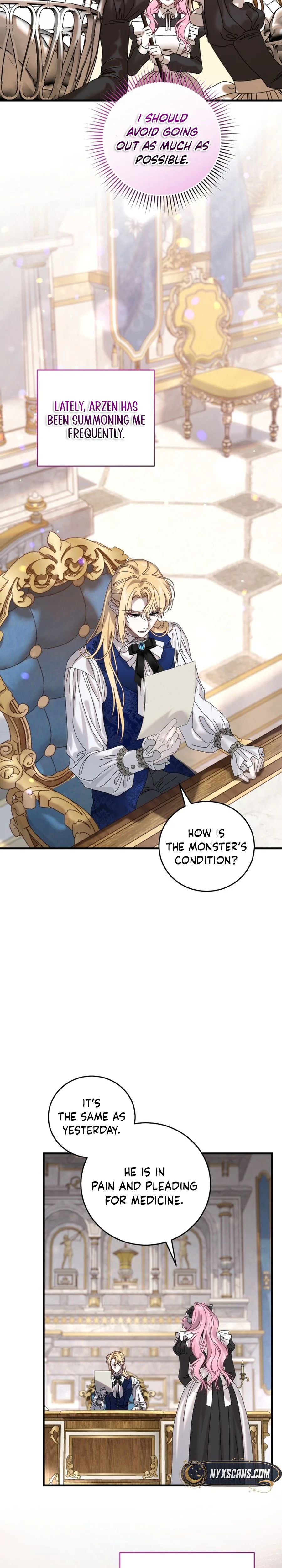 The obsessive, unhinged male lead is trying to imprison me. Chapter 38 Page 23