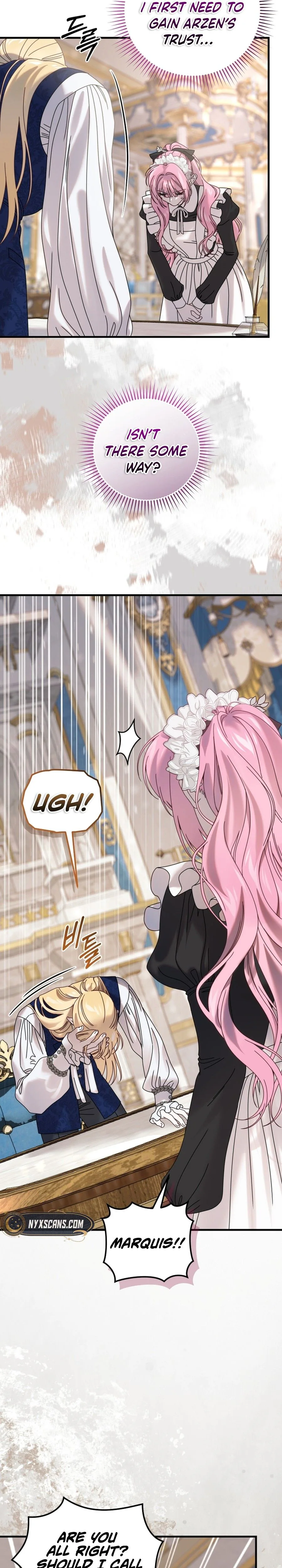 The obsessive, unhinged male lead is trying to imprison me. Chapter 38 Page 25