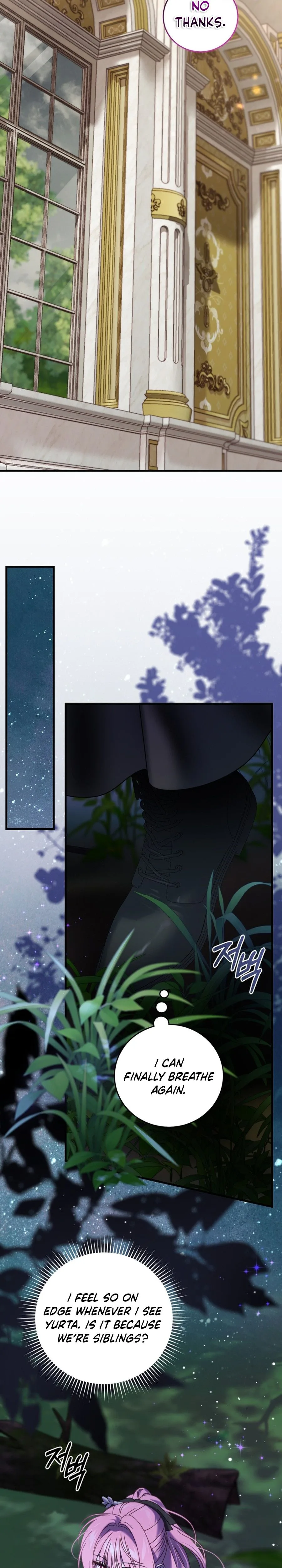 The obsessive, unhinged male lead is trying to imprison me. Chapter 38 Page 35