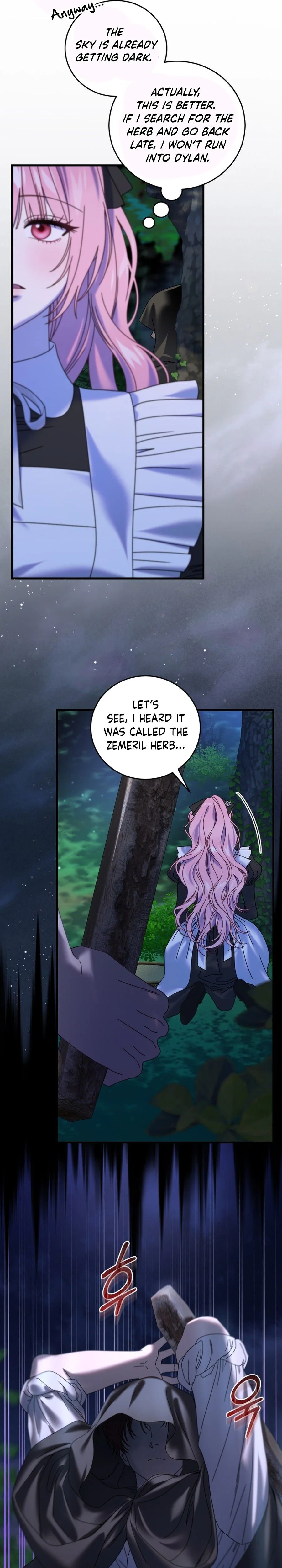 The obsessive, unhinged male lead is trying to imprison me. Chapter 38 Page 37