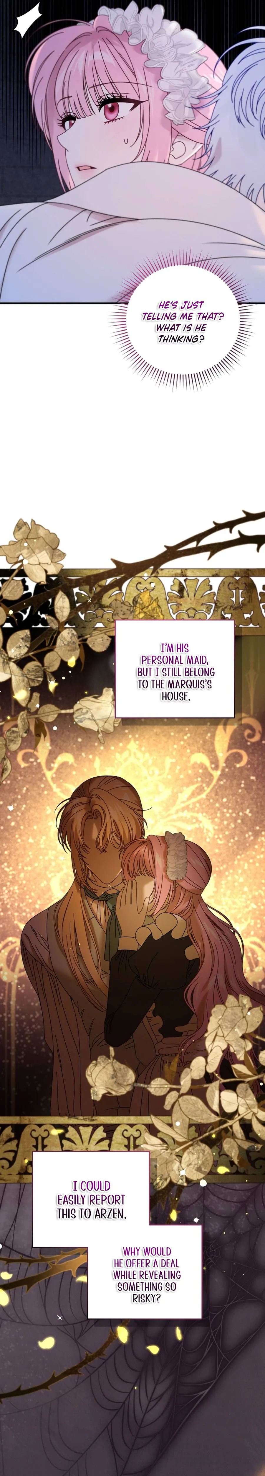 The obsessive, unhinged male lead is trying to imprison me. Chapter 32 Page 13