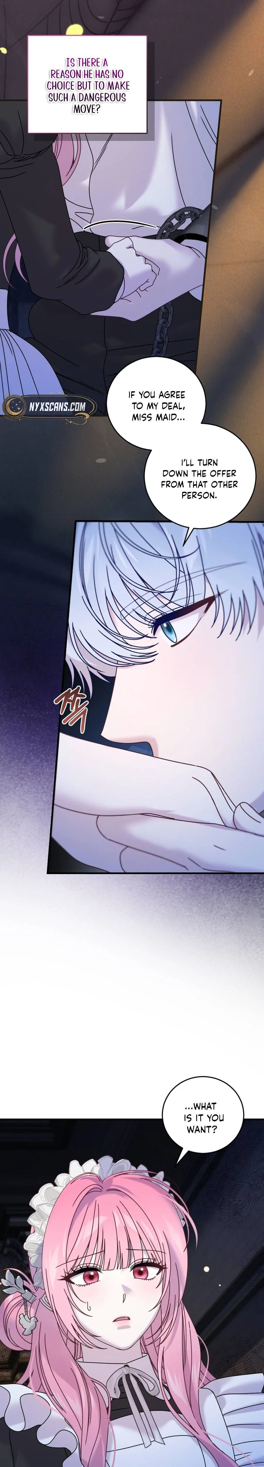 The obsessive, unhinged male lead is trying to imprison me. Chapter 32 Page 14