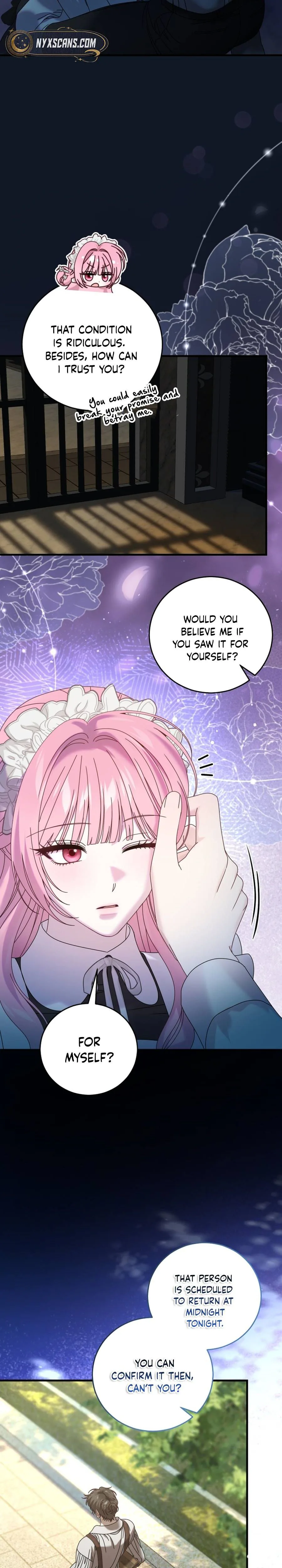 The obsessive, unhinged male lead is trying to imprison me. Chapter 32 Page 17