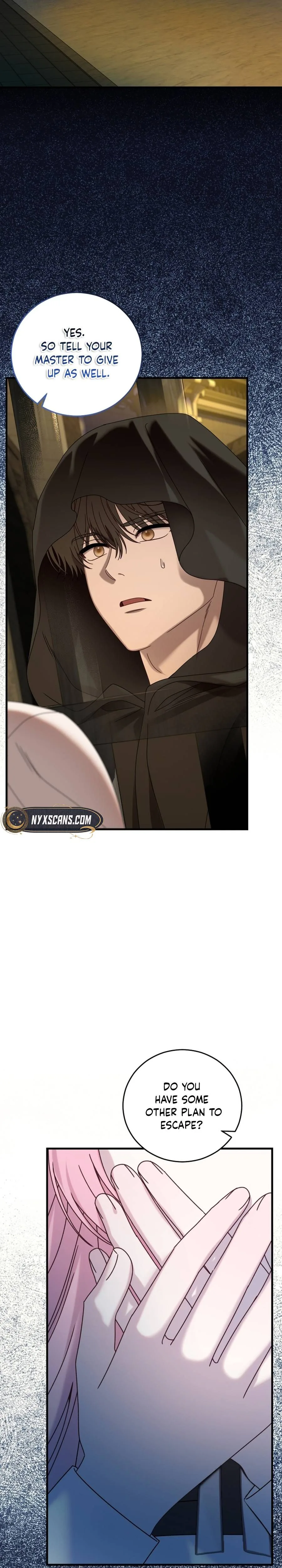 The obsessive, unhinged male lead is trying to imprison me. Chapter 32 Page 25