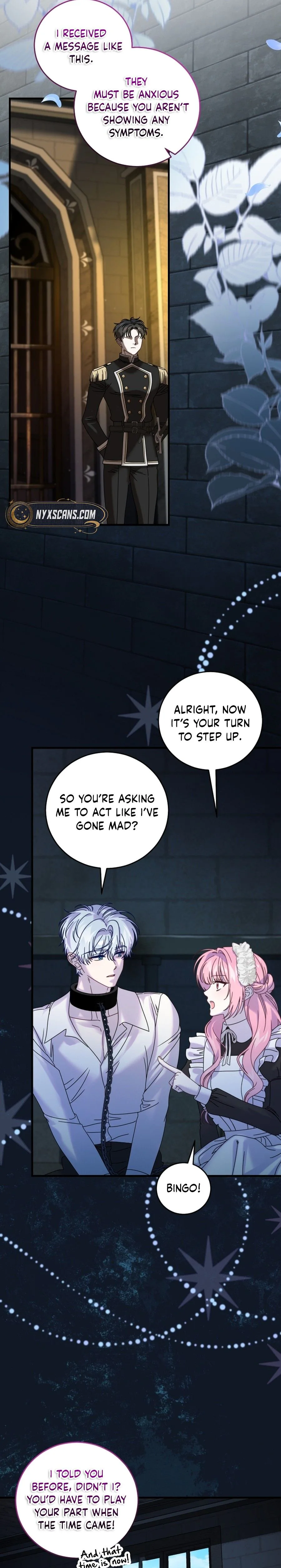 The obsessive, unhinged male lead is trying to imprison me. Chapter 40 Page 7