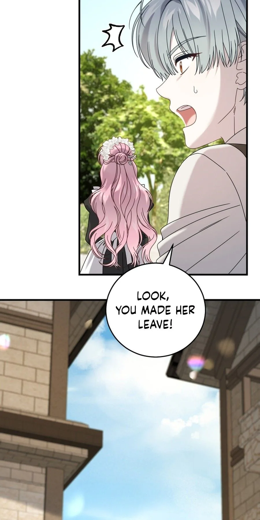 The obsessive, unhinged male lead is trying to imprison me. Chapter 40 Page 21